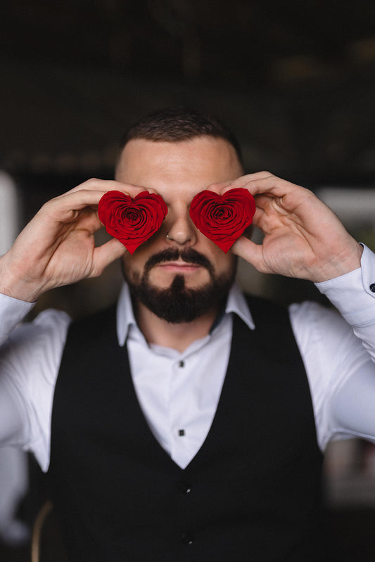 HEART 1 - 1 Red Heart Rose