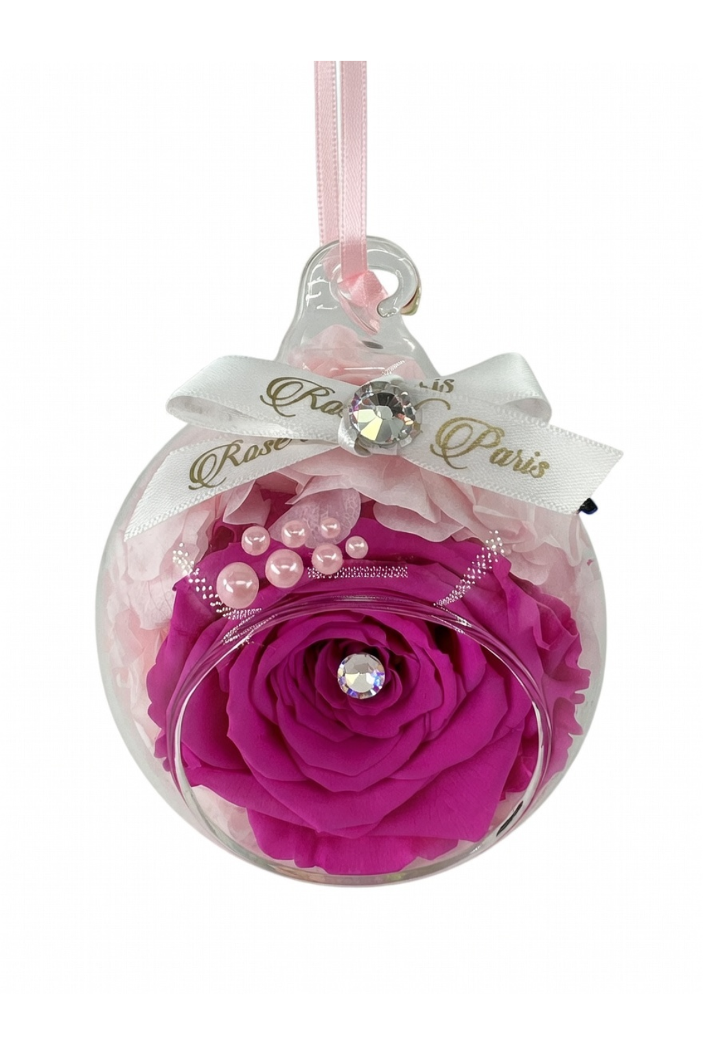 Fuschia Pink - Rose Marble