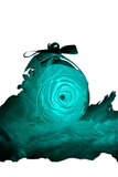 Glow in the dark Blue - Rose Marble