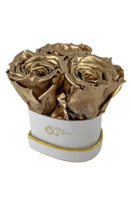 HEART 3 with Gold Roses