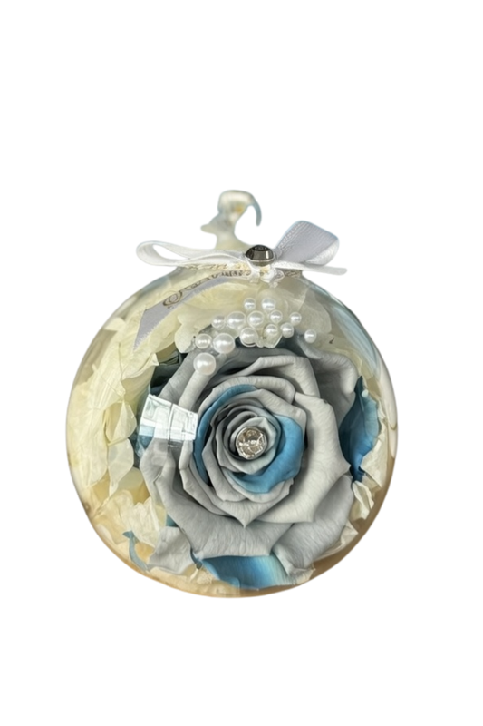 Mixed Blue - Rose Marble