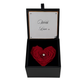 HEART 1 - 1 Red Rose in squere gift box
