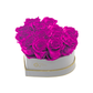 HEART 13 with Fuschia Pink Roses