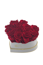 HEART 13 with Red Roses
