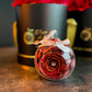 Glitter Gold Red - Rose Marble