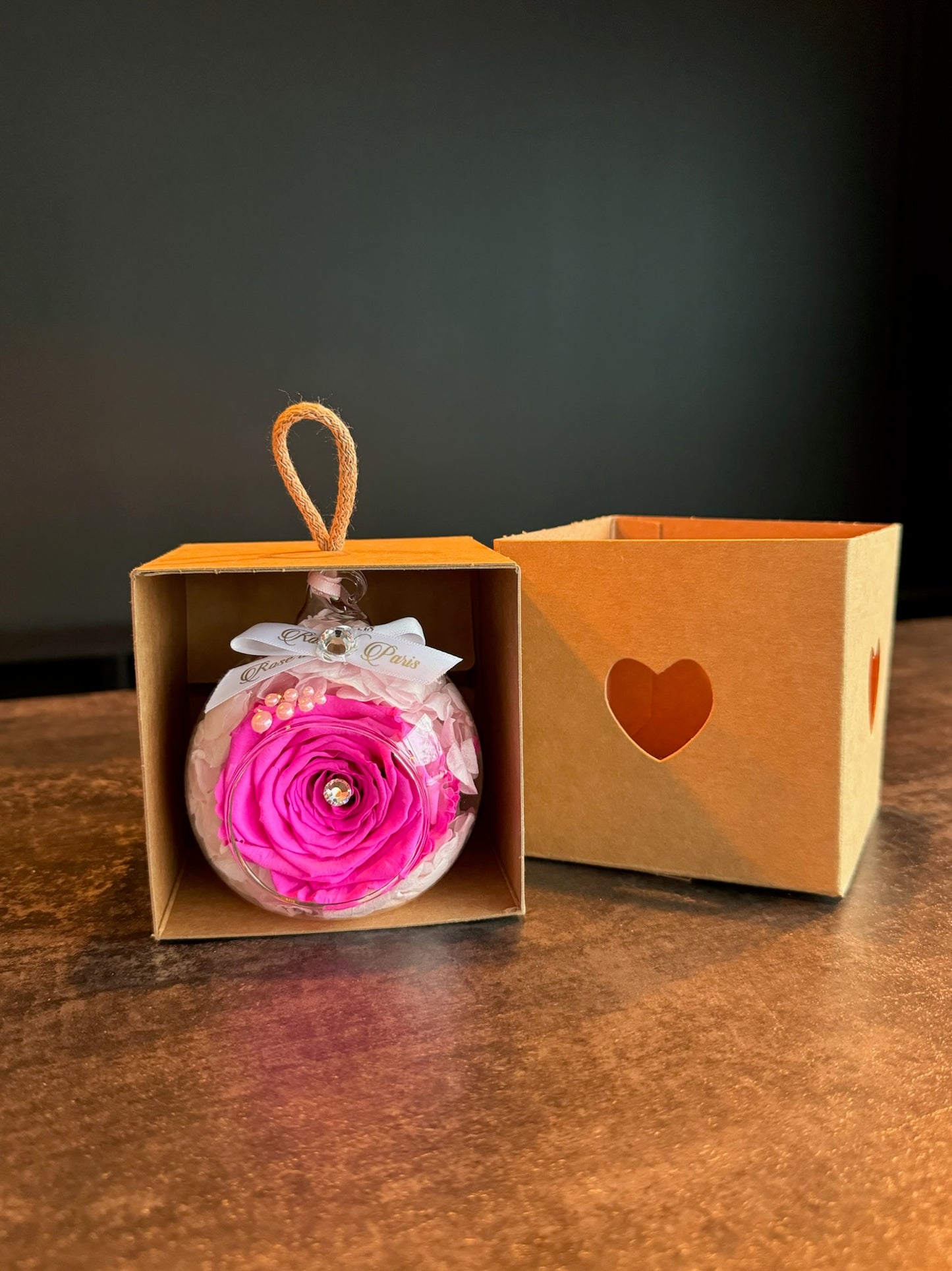 Fuschia Pink - Rose Marble