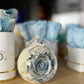 Mixed Blue - Rose Marble
